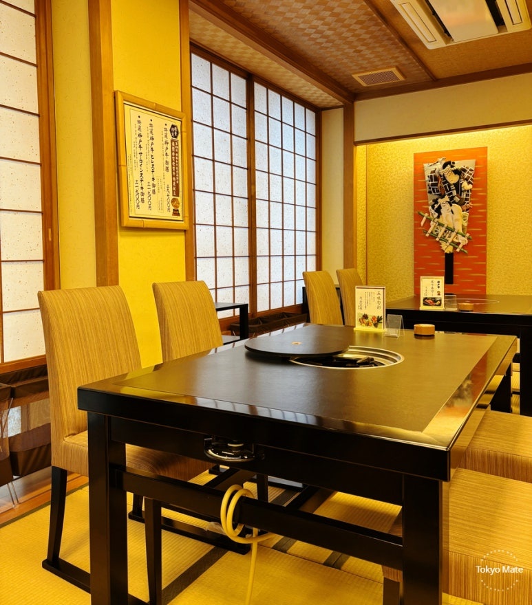 Asakusa Imahan Interior