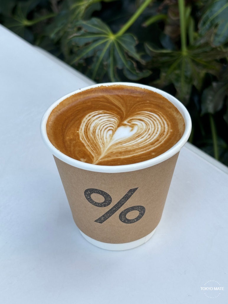 %Arabica Tokyo Kyoto Latte at Azabudai Hills