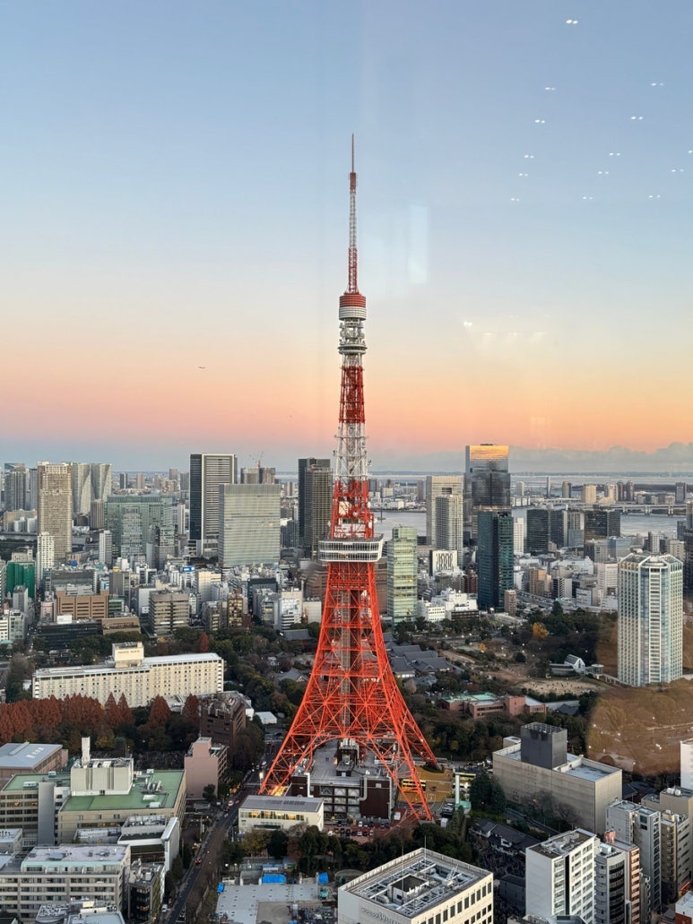 Azabudai Hills 33F Sky Room Tokyo Tower breathtaking view