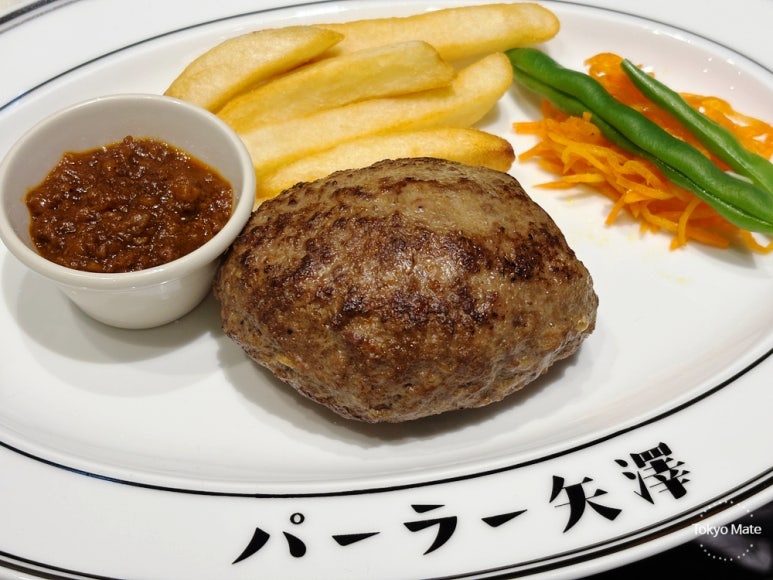 Hamburg steak set with 170g wagyu hamburg steak