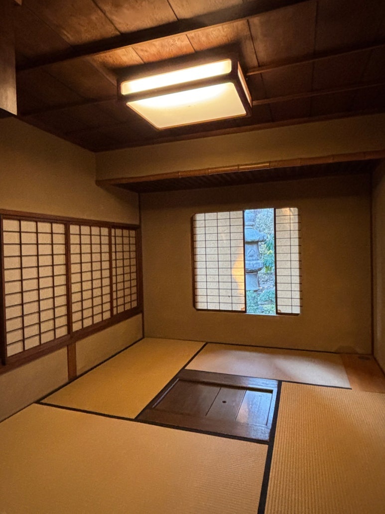 Interior tatami room of Former Asakura House