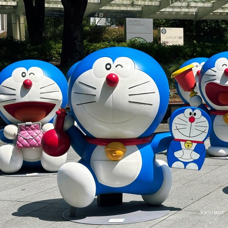 Doraemon events at Odaiba, Shibuya, and Roppongi Hills Arena