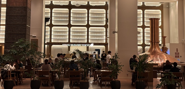 Ebisu Brewery Tokyo operating hours and location information