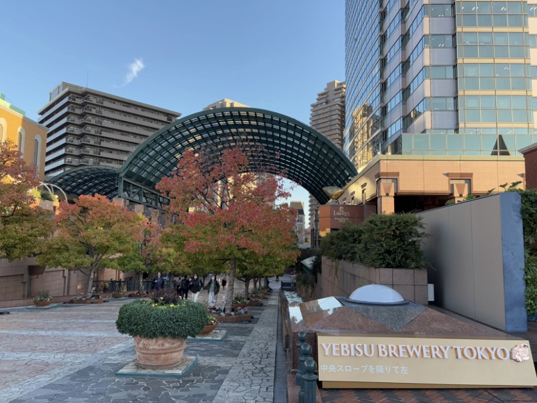 Directions to Ebisu Brewery Tokyo from Ebisu Station