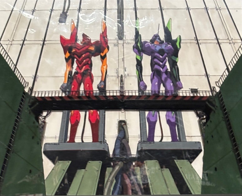 Close-up of Neon Genesis Evangelion TV series cel artwork revealed at Evangelion 30th Anniversary Exhibition
