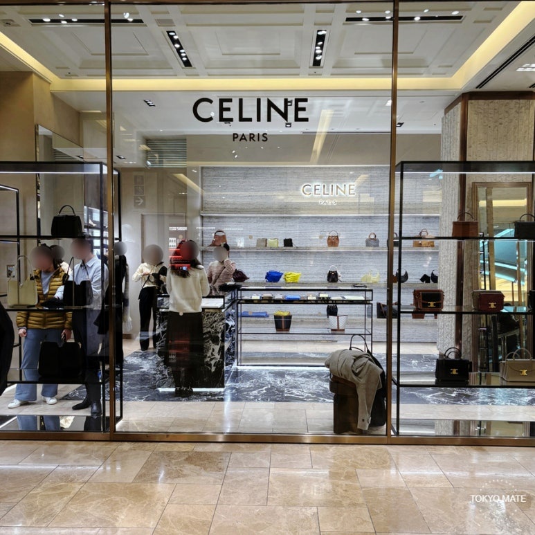 Ginza Mitsukoshi 1F Celine store view