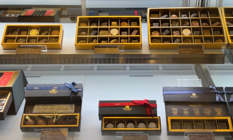 WAKO ANNEX 1楼巧克力与礼品展示