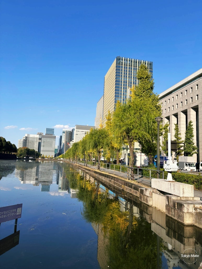 Hibiya Park Tokyo running course map