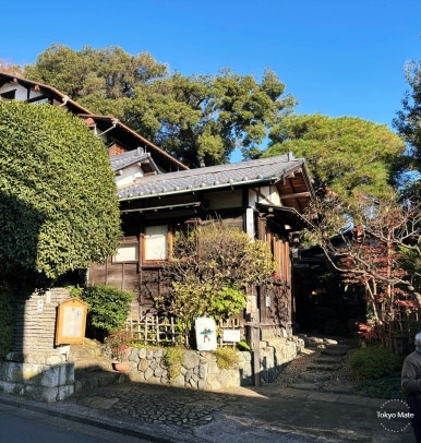 Jiyugaoka Koso-an traditional Japanese tea house garden