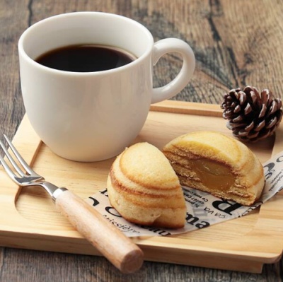 KALDI chestnut baumkuchen package