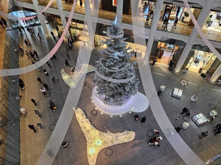 クリスマスツリーライティングショーのスケジュール