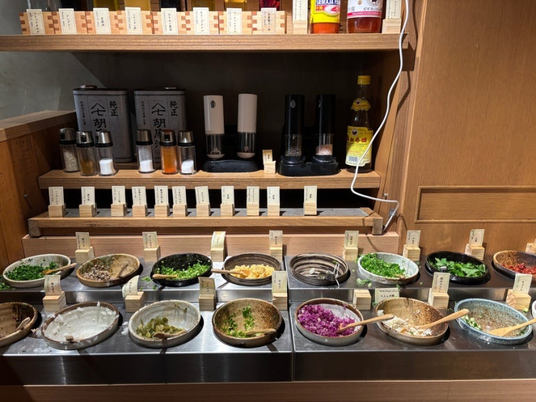 Recommended sauce combination recipes at sauce bar