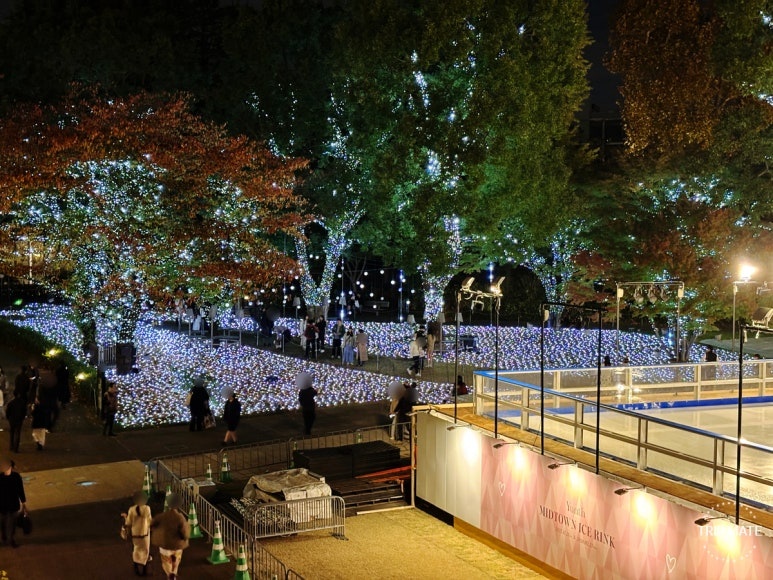 Tokyo Midtown ice rink