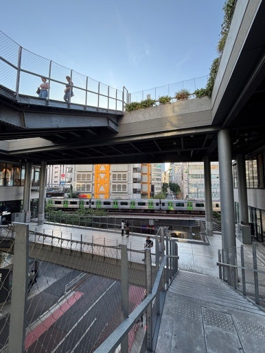 Shibuya Sky observation deck view