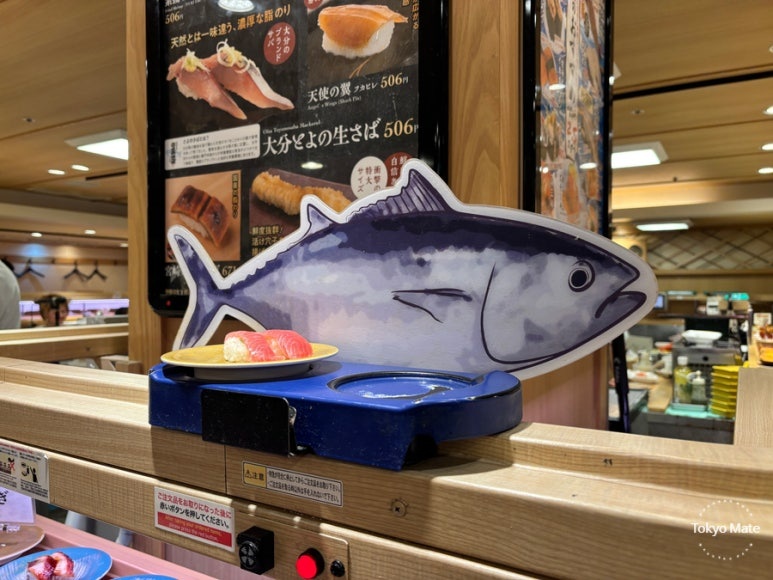 Katsumidori Shibuya dedicated sushi delivery rail system