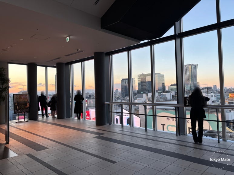 Shibuya Hikarie 11F Sky Lobby recommended free observation deck in Tokyo