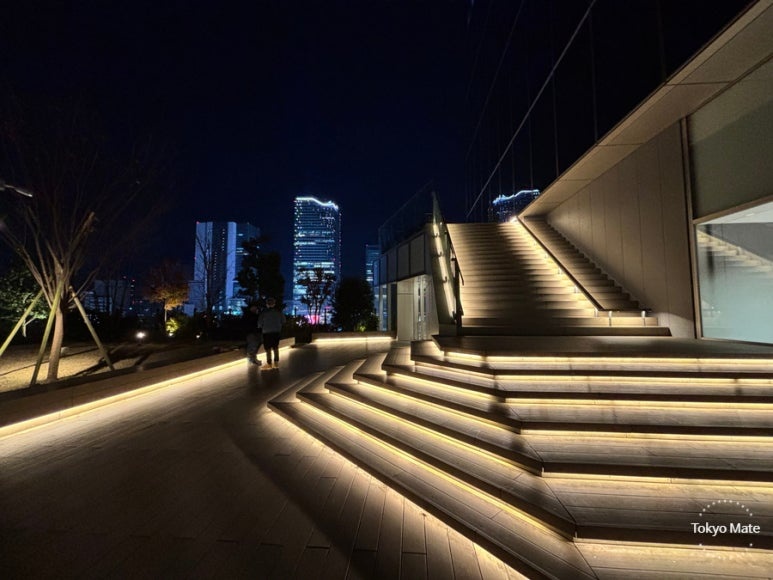 Shibuya Parco Rooftop Park Night View