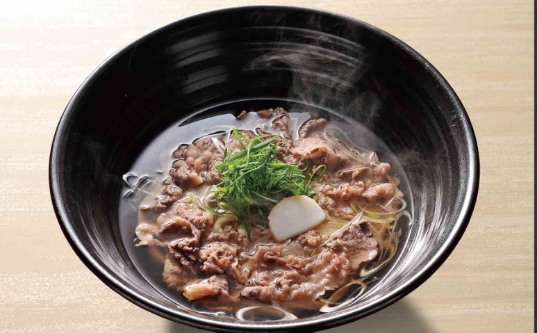 TsuruTonTan meat udon with tender beef in soy broth