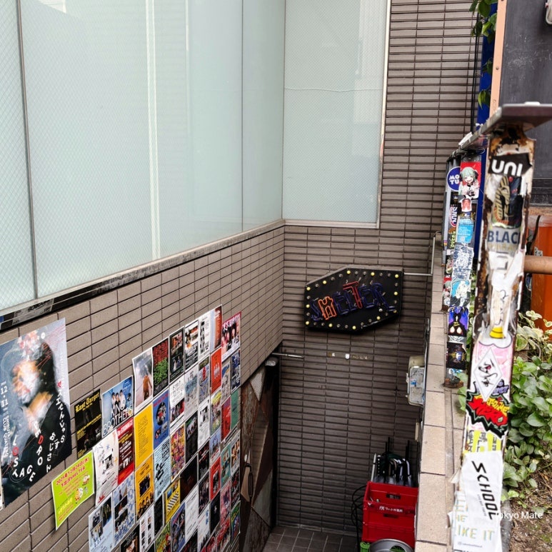 Shimokitazawa live house SHELTER exterior (Bocchi the Rock! pilgrimage site, STARRY model)