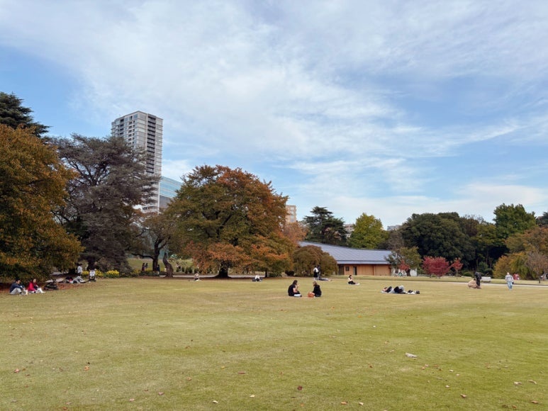 Shinjuku Gyoen natural scenery | Healing walk in downtown Tokyo