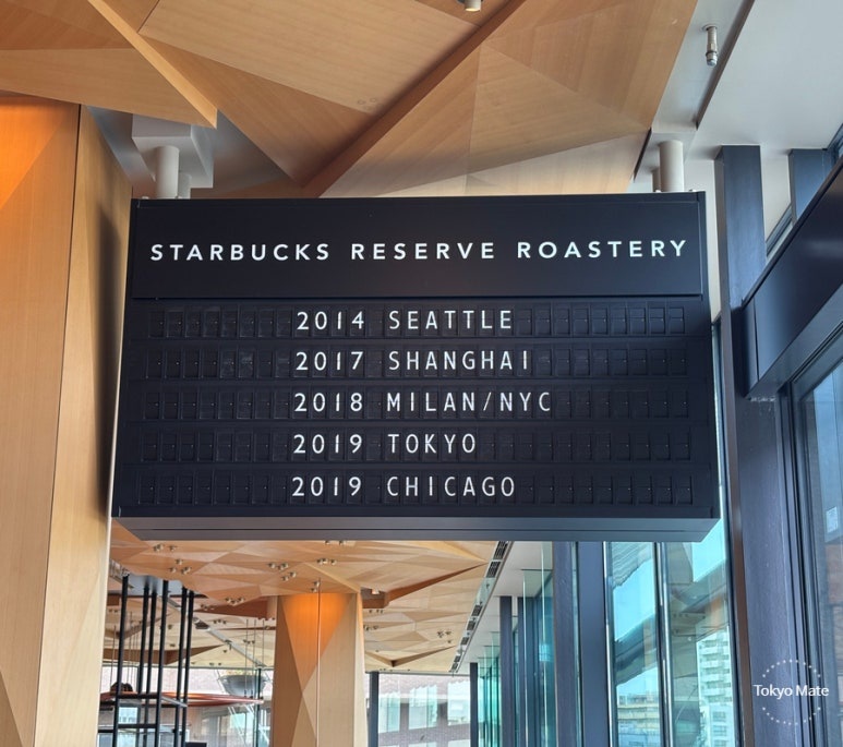 One of only six Starbucks Reserve Roasteries worldwide