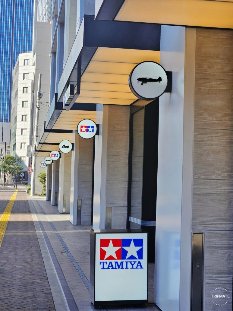 Tamiya Plamodel Factory Tokyo Shimbashi store location map