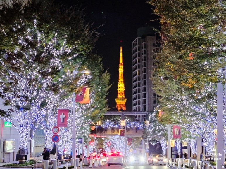 Roppongi Hills Keyakizaka Christmas illumination
