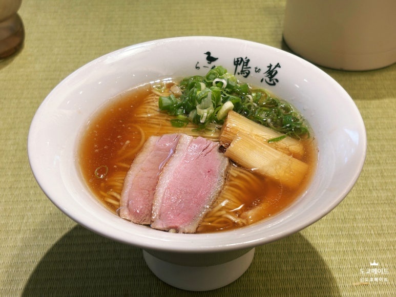 Ueno Ameyoko restaurant Ramen Kamonegi