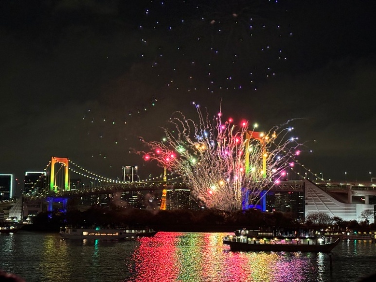 2024 Tokyo Odaiba Rainbow Fireworks