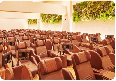 Shinjuku Thermae-Yu relaxation room