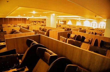 Ikebukuro Timezu Spa Resta relaxation lounge 1