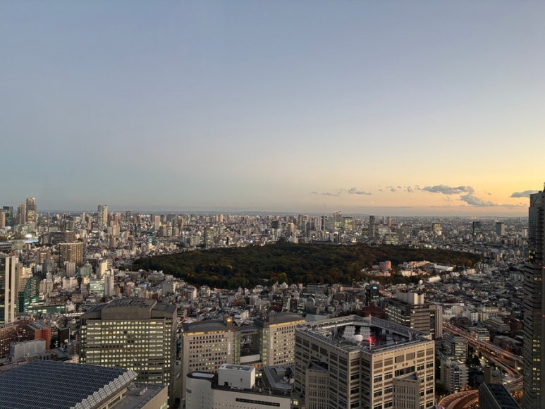 Tokyo Skytree from observatory