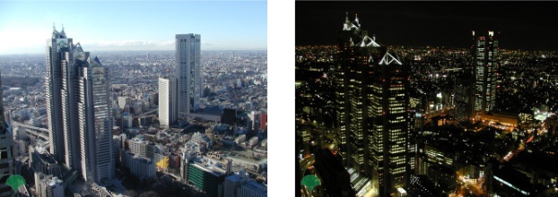 TOKYO Night & Light projection mapping