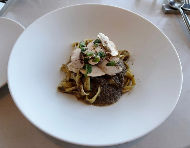 Tokyo Node Dining mushroom ragu pasta