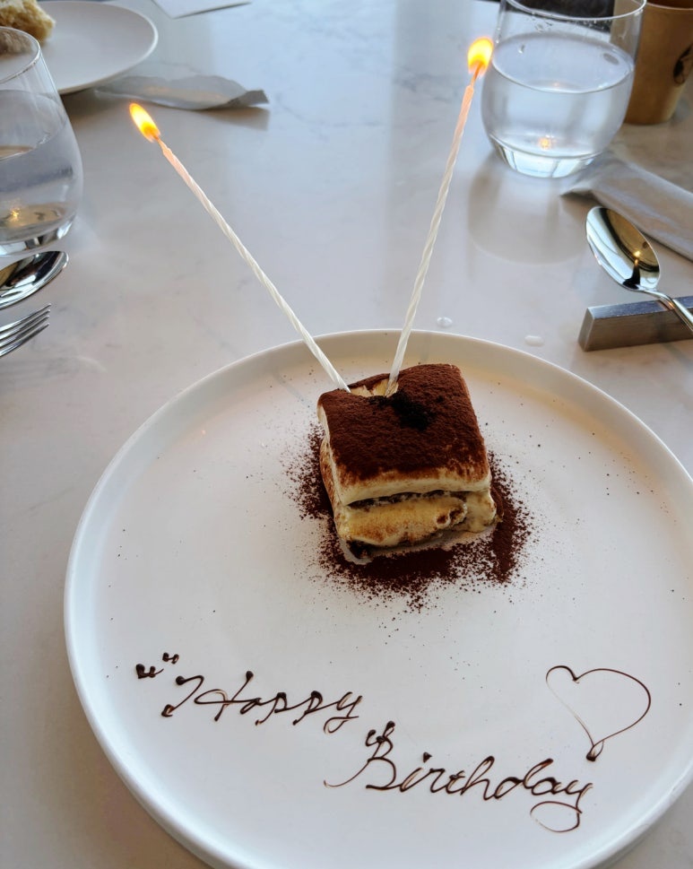 Tokyo Node Dining tiramisu dessert