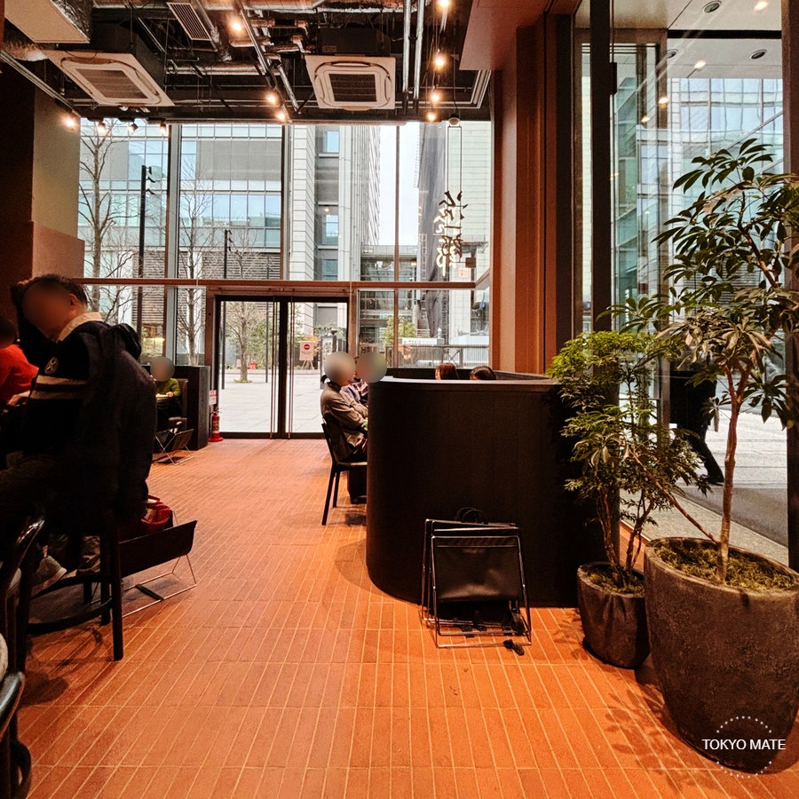 Jiichiro KITTE cafe interior seating area