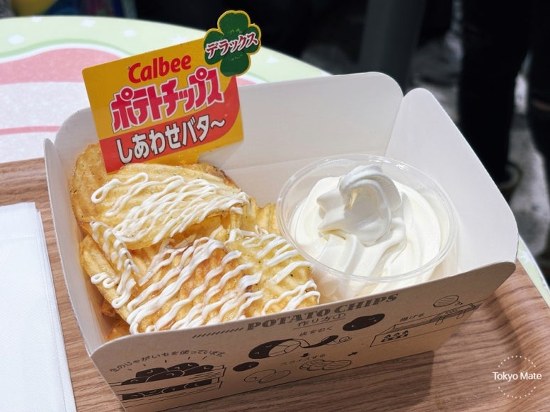 Tokyo Station Okashi Land Calbee Plus Happy Butter Deluxe