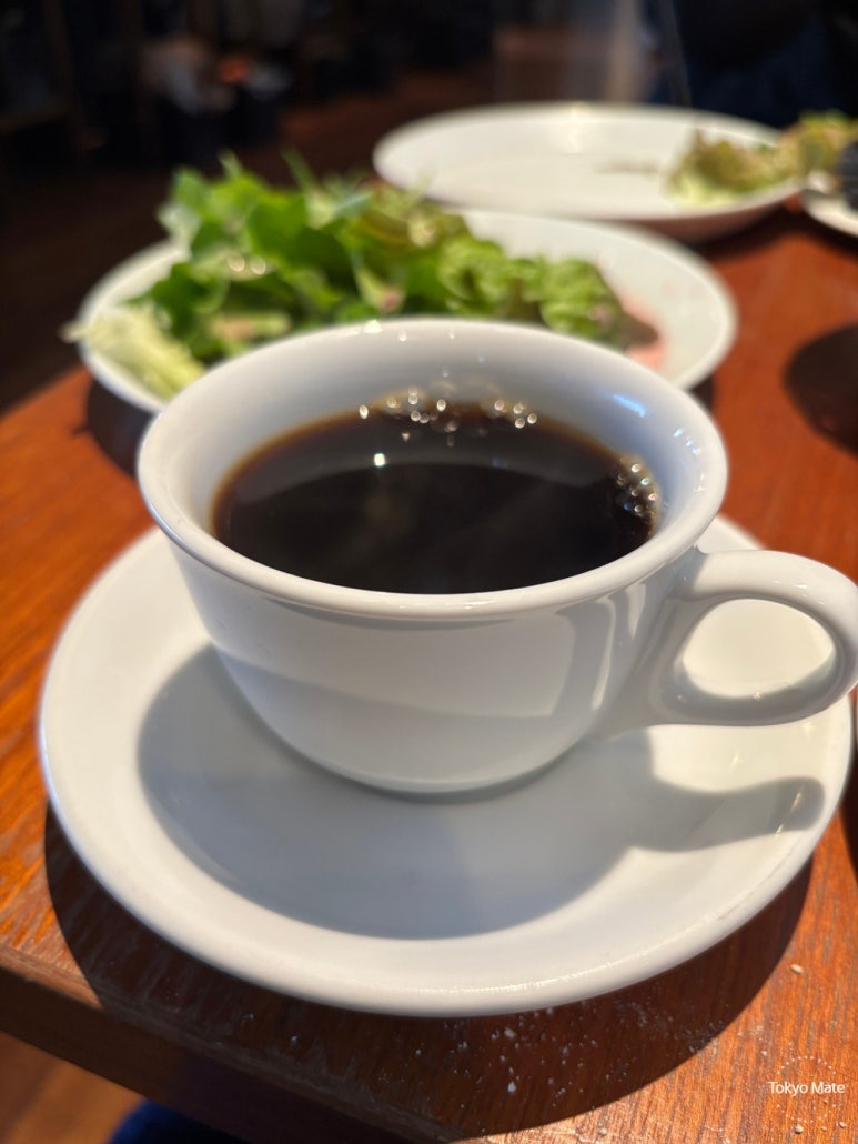 After-Meal Coffee Served at Sawamura