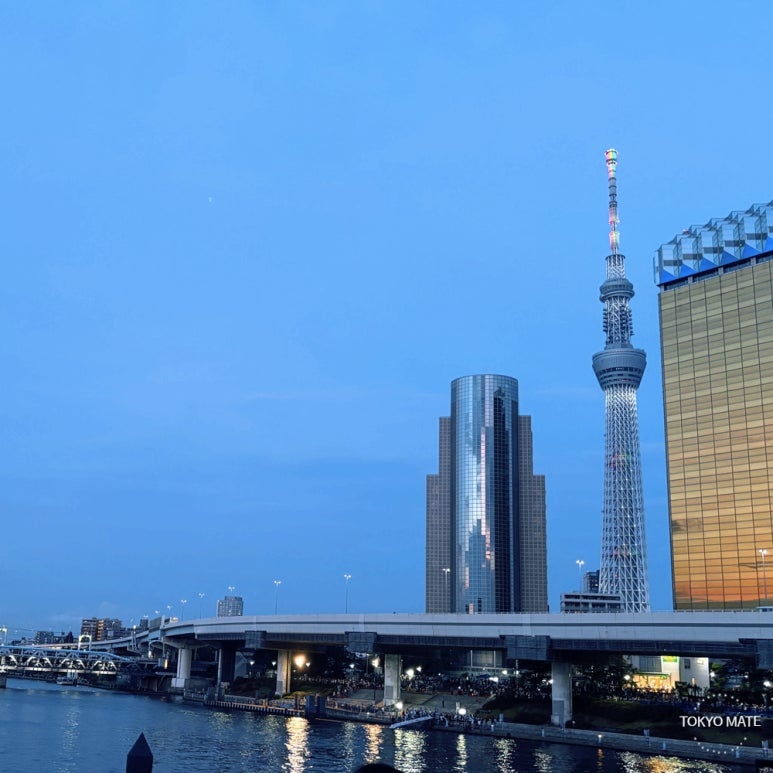 東京日の出スポット浅草隅田公園