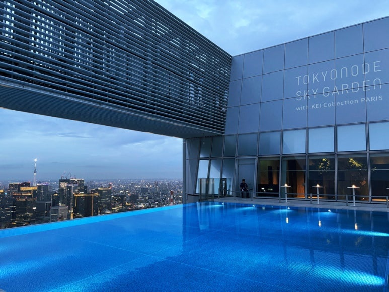 虎之门山车站塔49层天空花园