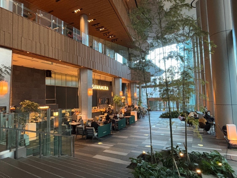 虎之门山森塔2层咖啡SAWAMURA