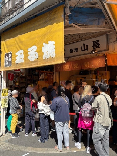 山長の玉子焼き串