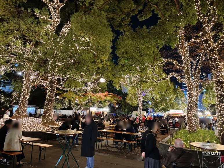 Illumination night view