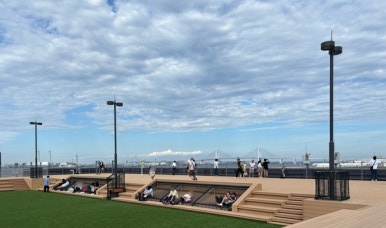 ワールドポーターズ 屋上ビュー - コスモワールド