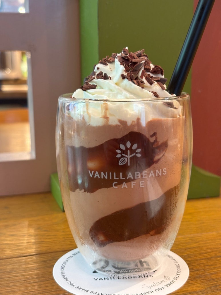 Vanilla Beans frozen chocolate drink, Chocolafe